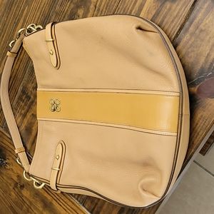 Coach leather purse.